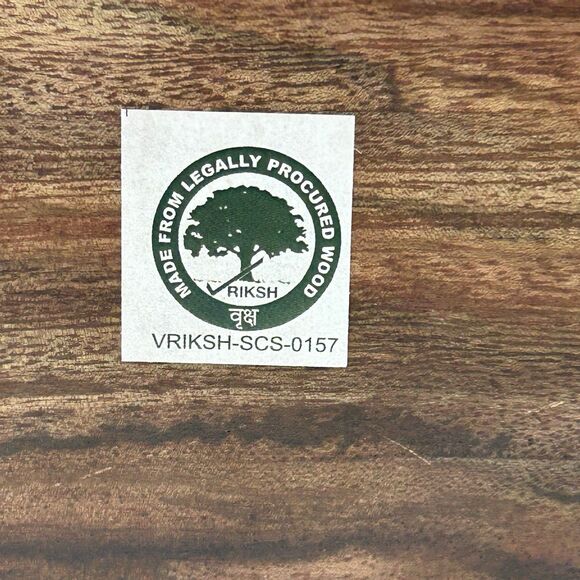 Triquetra Celtic Floral Hand Carved Wooden Trinket Keepsake Box Gemstones - Picture 14 of 16